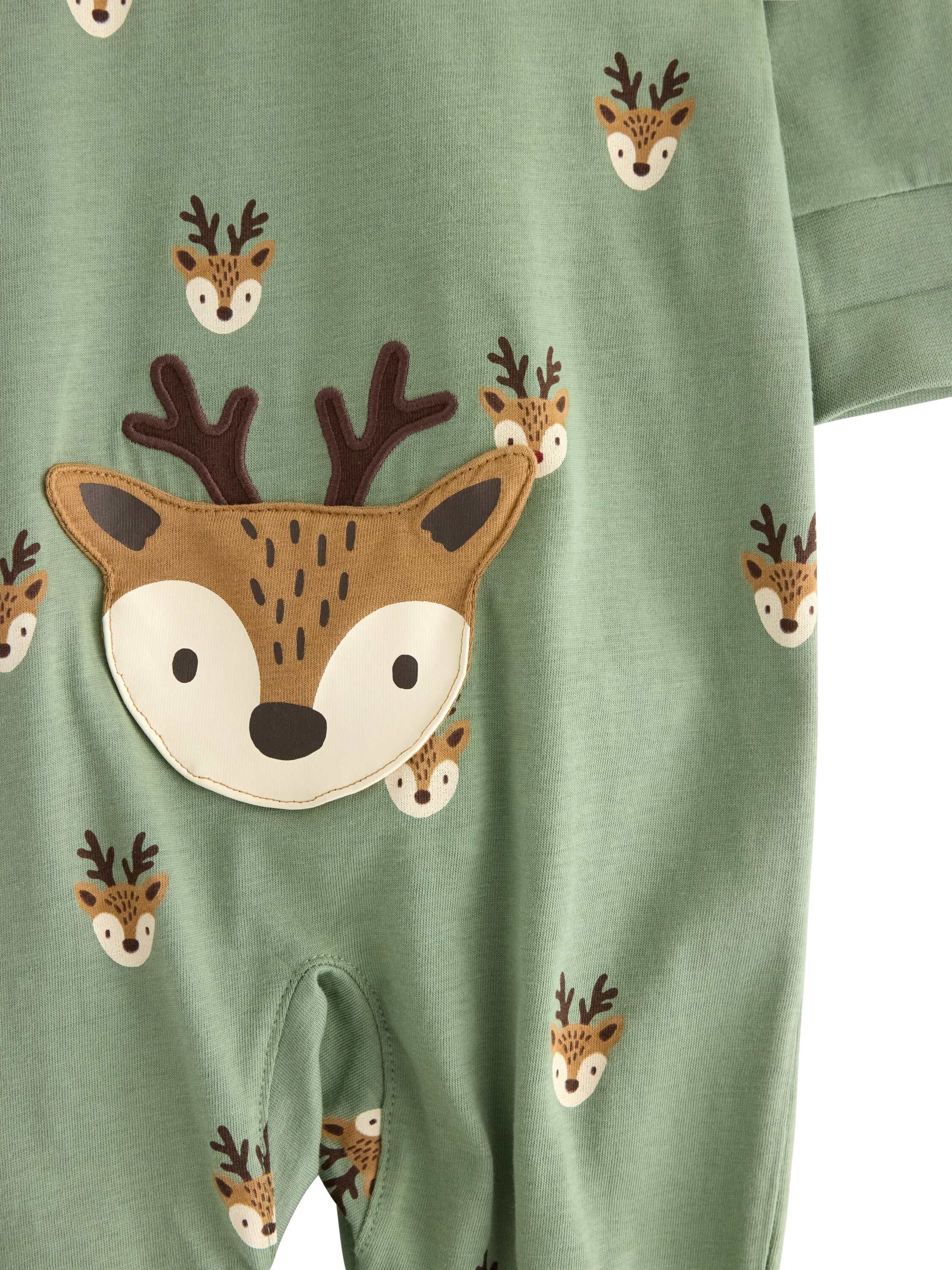 Hyggelig pyjamas i bl&oslash;d bomuld med