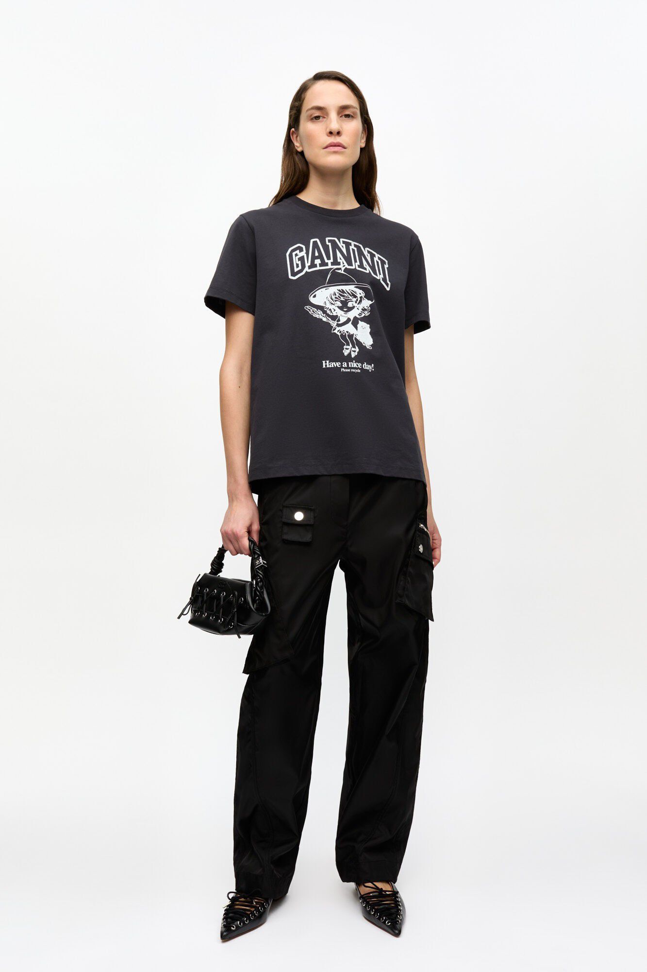 Basic Cotton Witch Relaxed T-shirt