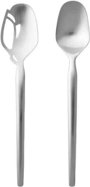 Salatbestik Dorotea 27 cm Mat stål