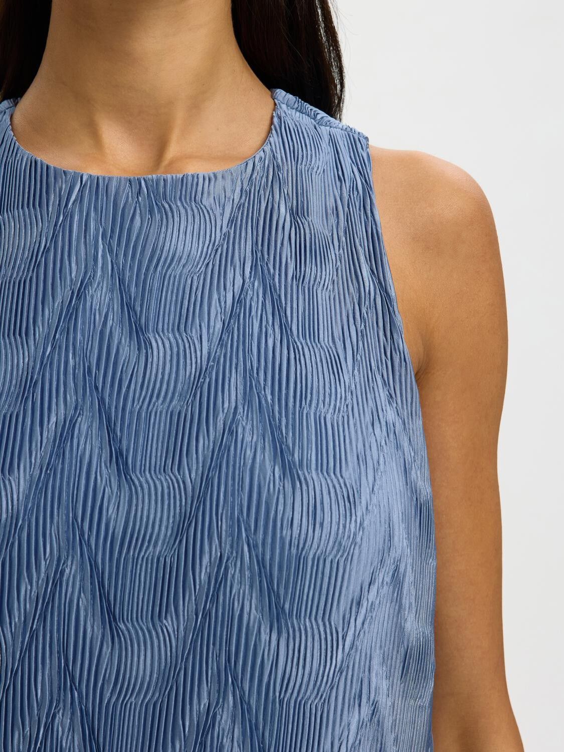 SLFANYA SL REGULAR ANKLE PLISSE DRE