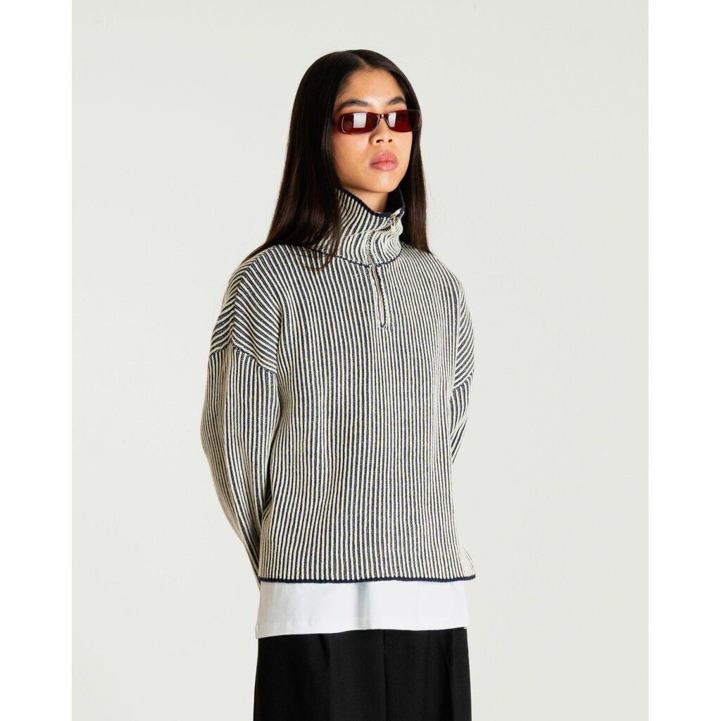 WBFang Half-Zipper Knit