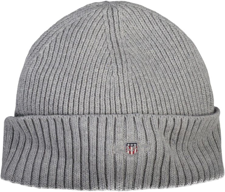 COTTON BLEND LOGO BEANIE