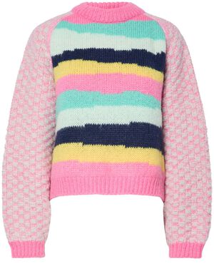 PCREMIX LS HIGH NECK KNIT BC
