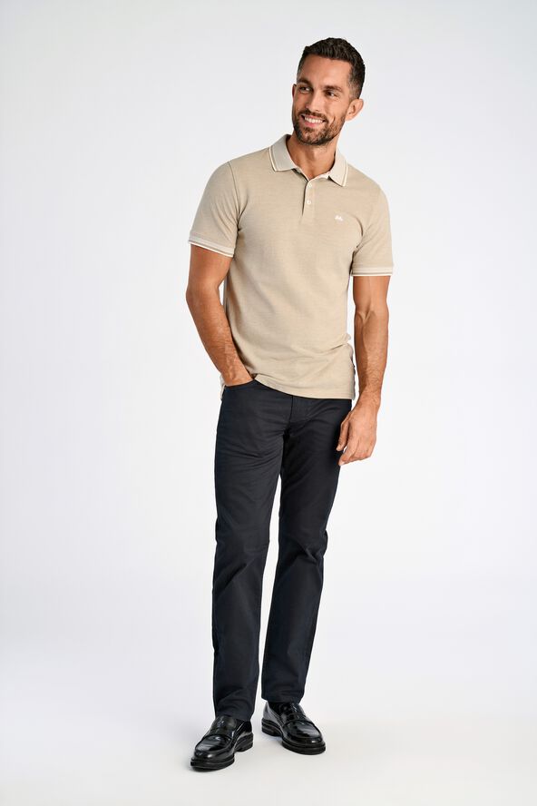 Organic cotton polo S/S