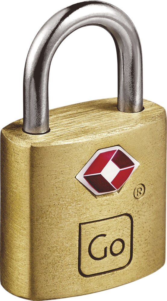 TSA Brass Padlocks Twin Pack