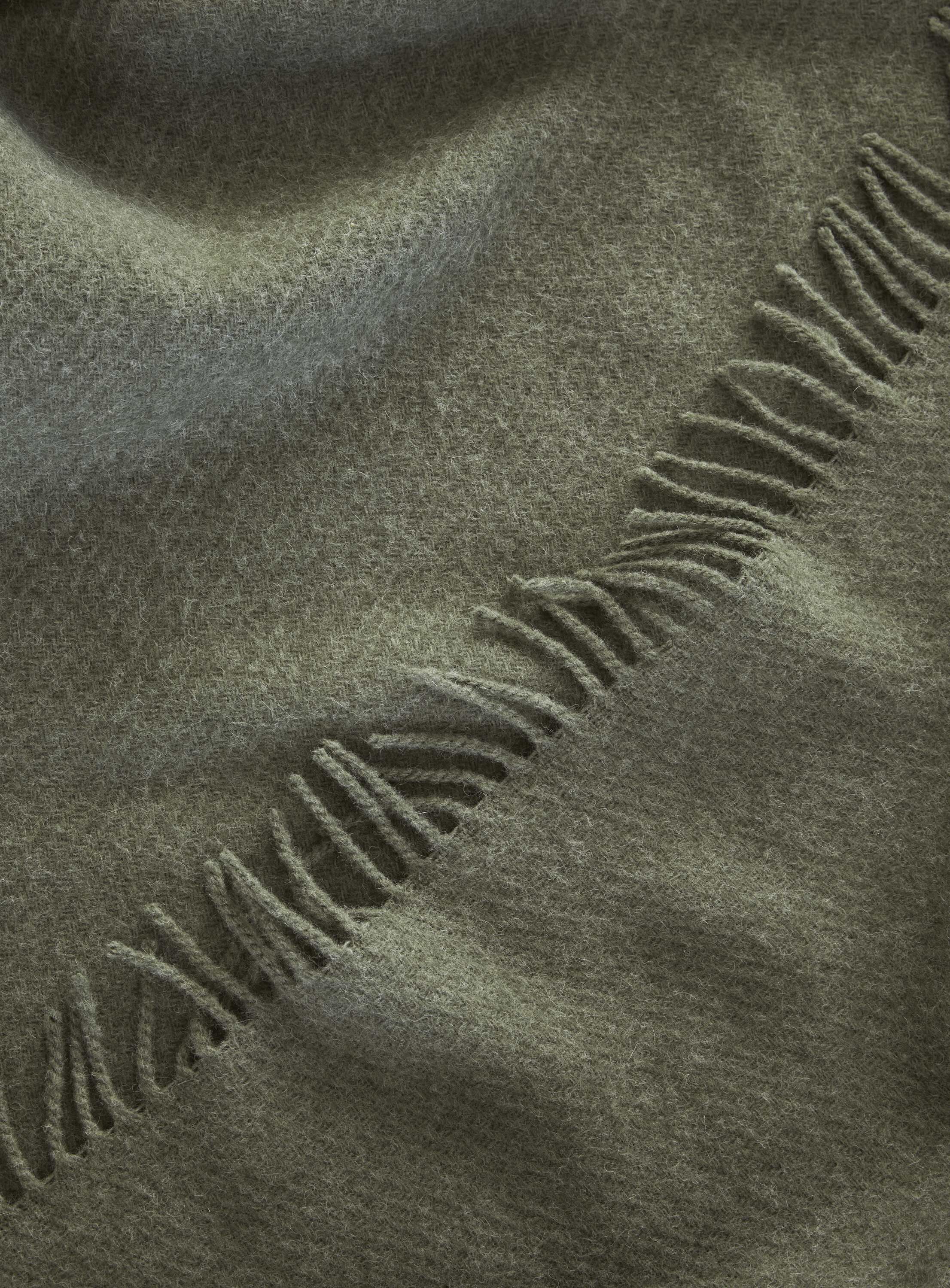 Falketind uldplaid gr&oslash;n