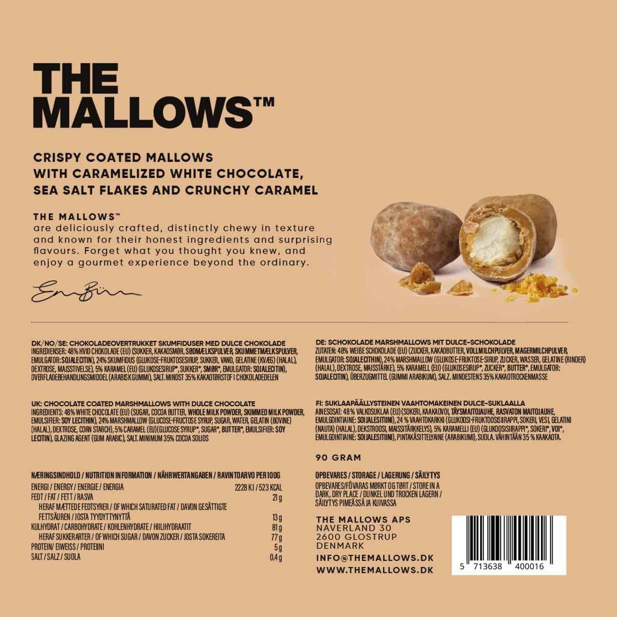 Crispy Mallows + Caramel & Dulce Chocolate