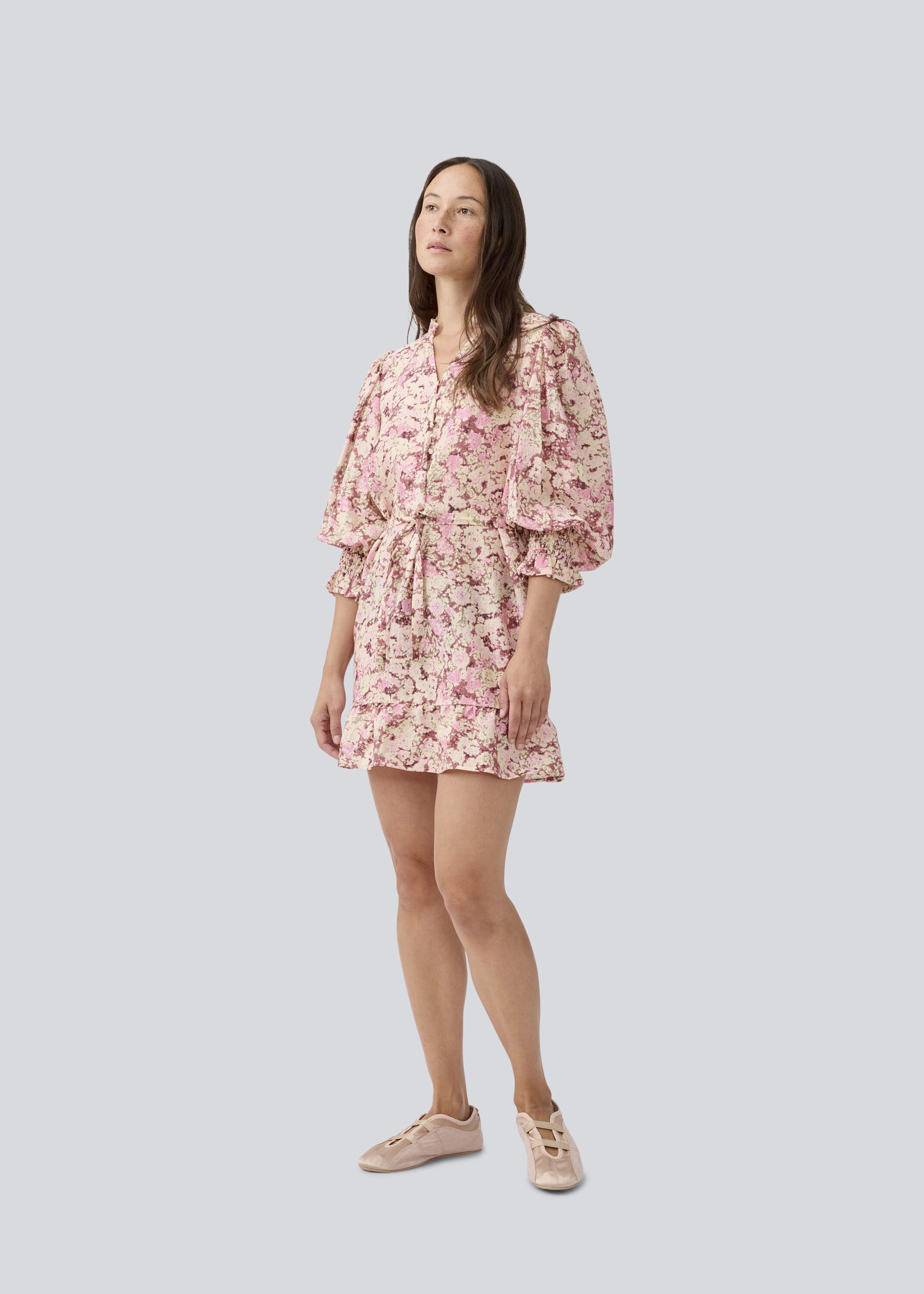 MeliaMD print LS dress