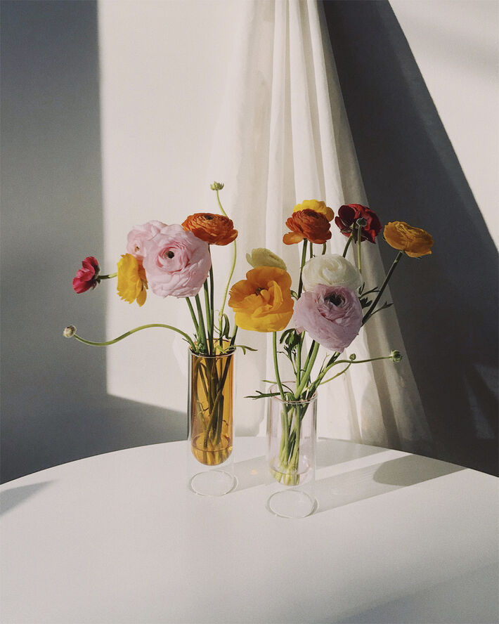 FLOWER TUBE, TALL TUBE, YELLOW, 65200Y