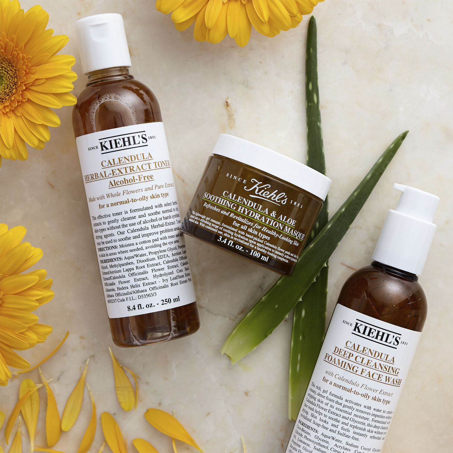 Calendula Herbal-Extract Toner Alcohol-Free