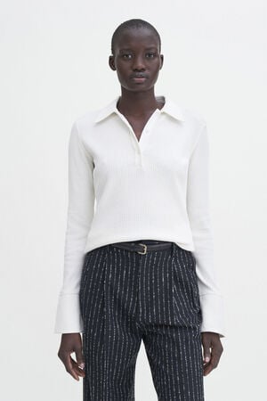 Waffle Polo Shirt