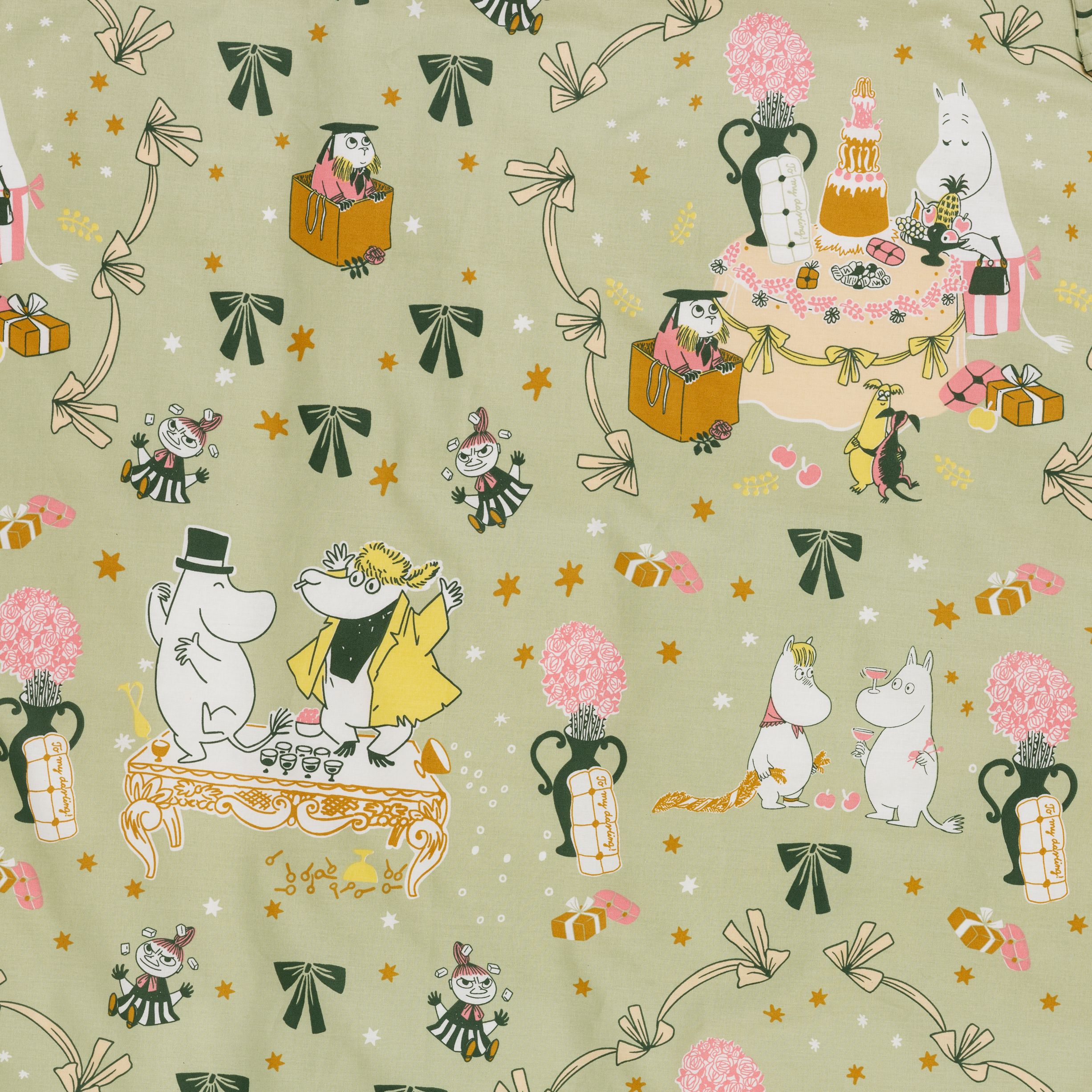 Moomin senges&aelig;t 140x200 DK Gift of Love, GOTS