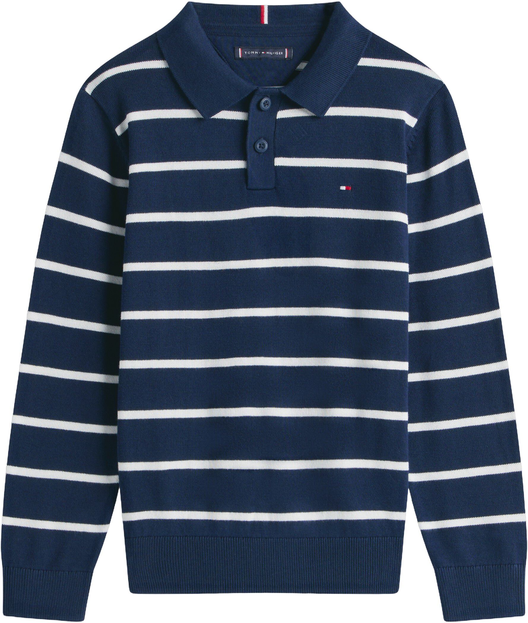 POLO COLLAR SWEATER LS