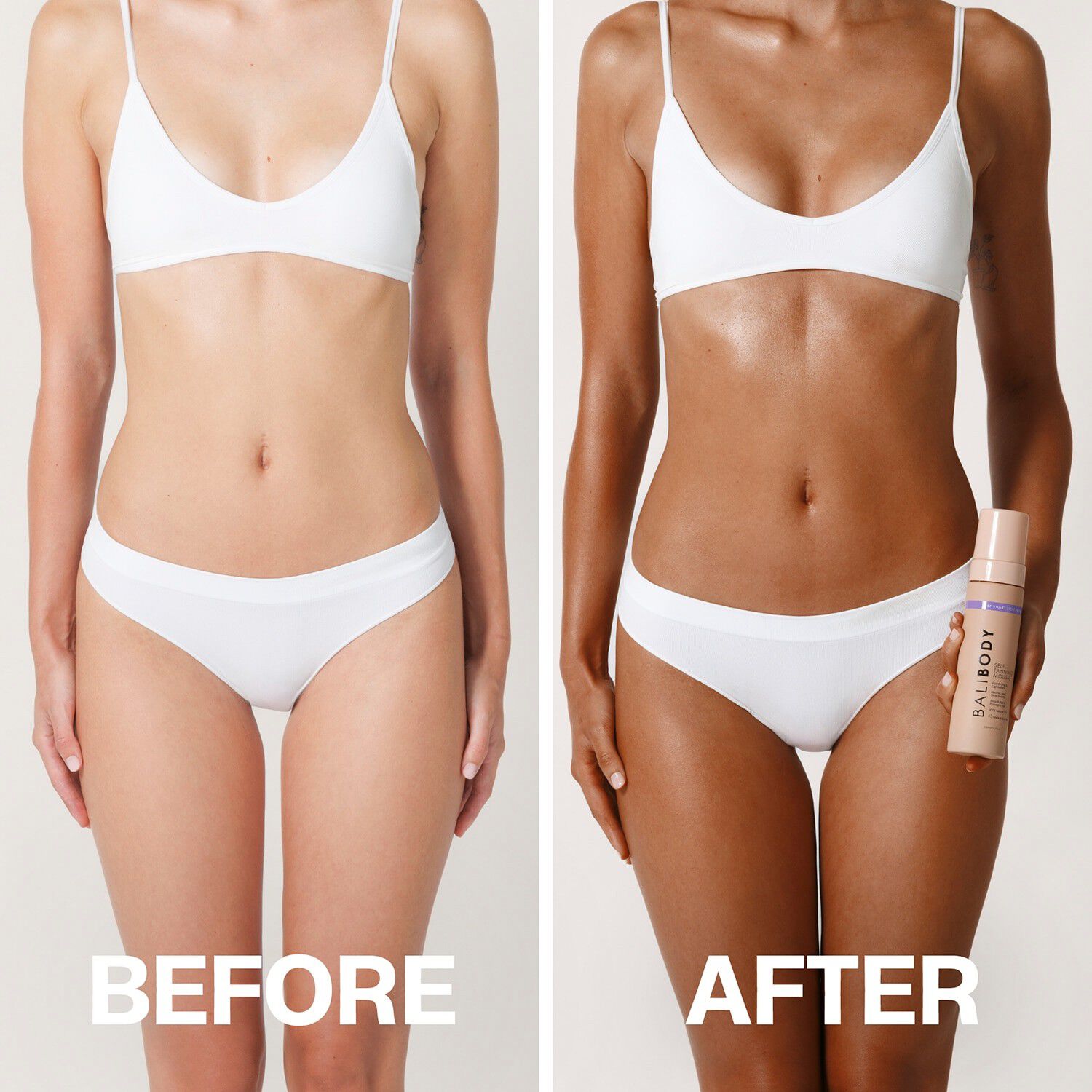 Deep Violet Tanning Mousse - M&oslash;rk violet selvbruningsmousse