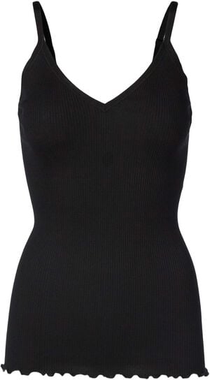 Silk top w/ elastic band reg. lengt
