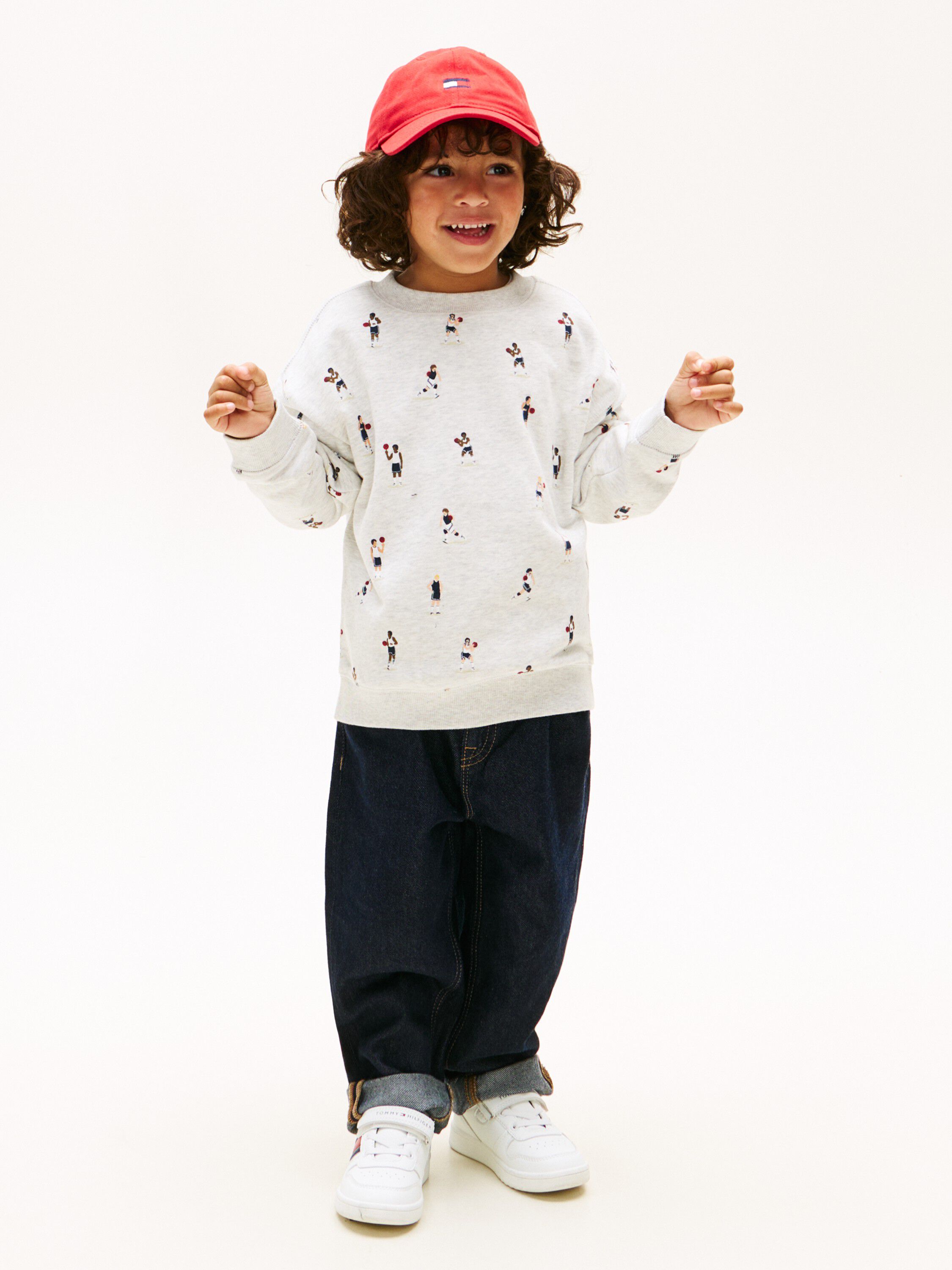 LB PRINTED GRAPHIC SWEATSHIRT