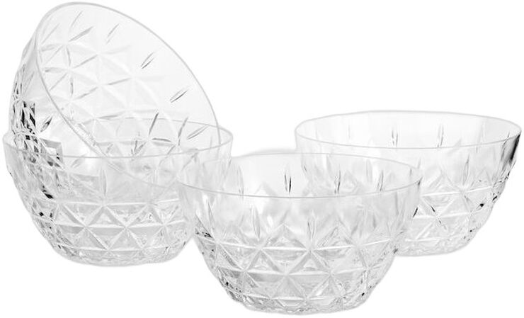 Picnic Juni bowl small, 4-pcs (6) Clear