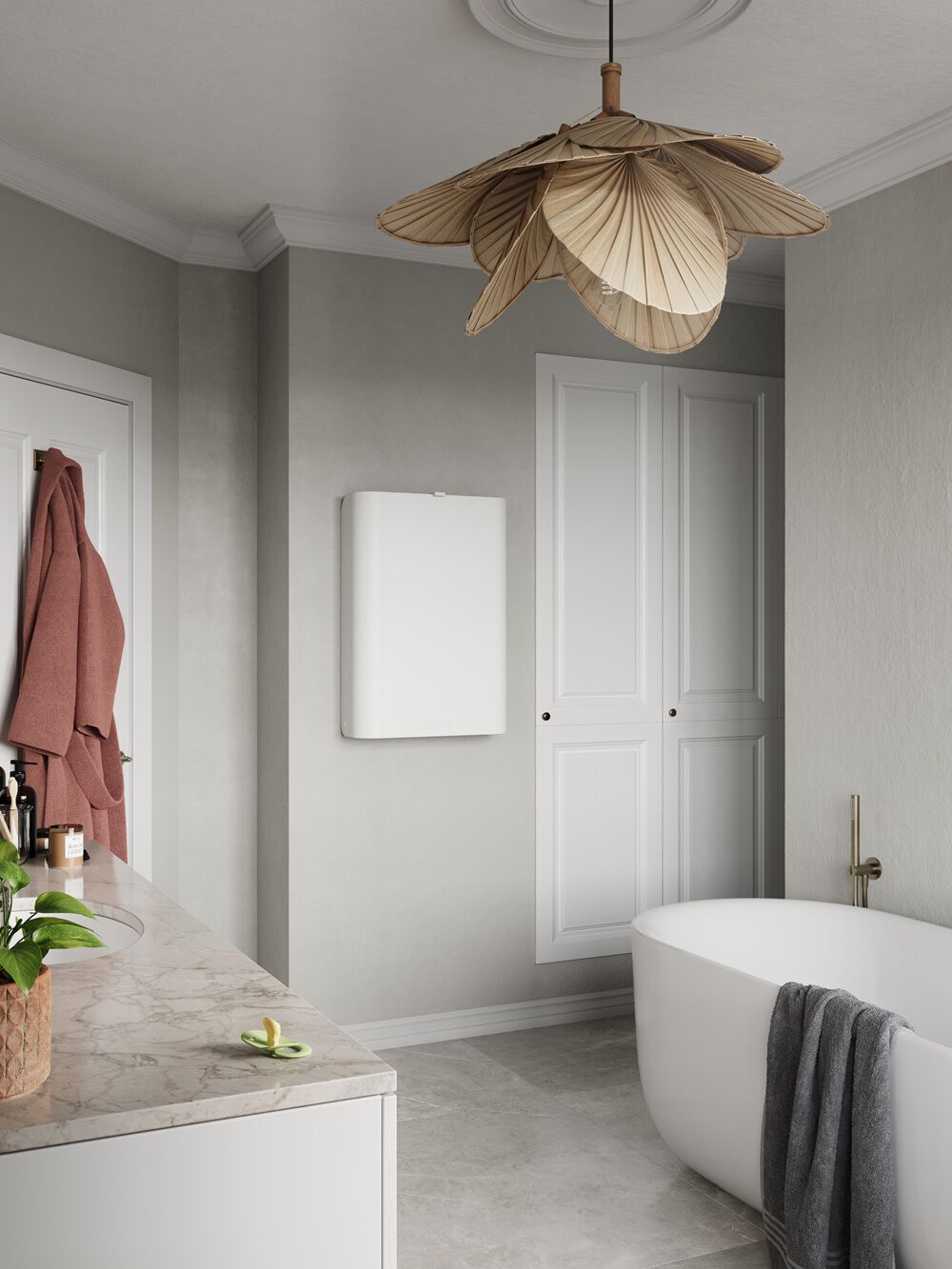 Sebra V&aelig;gh&aelig;ngt puslebord, Classic white