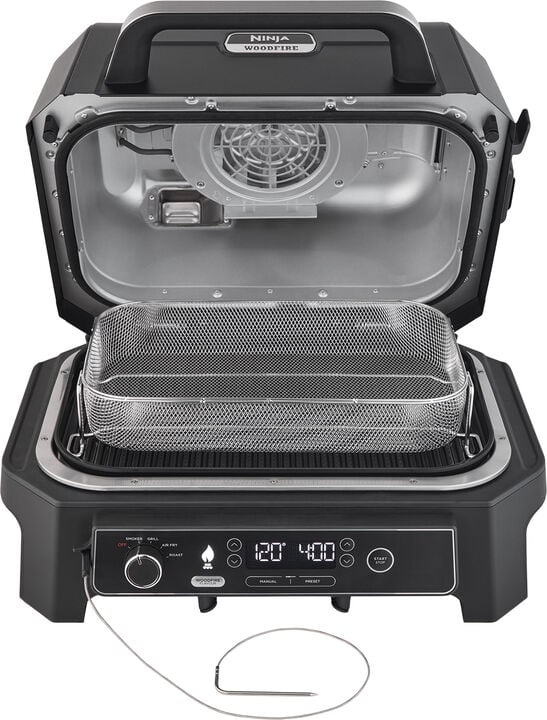 Ninja Woodfire OG850EU Smart Cook System XL Electric BBQ Gri
