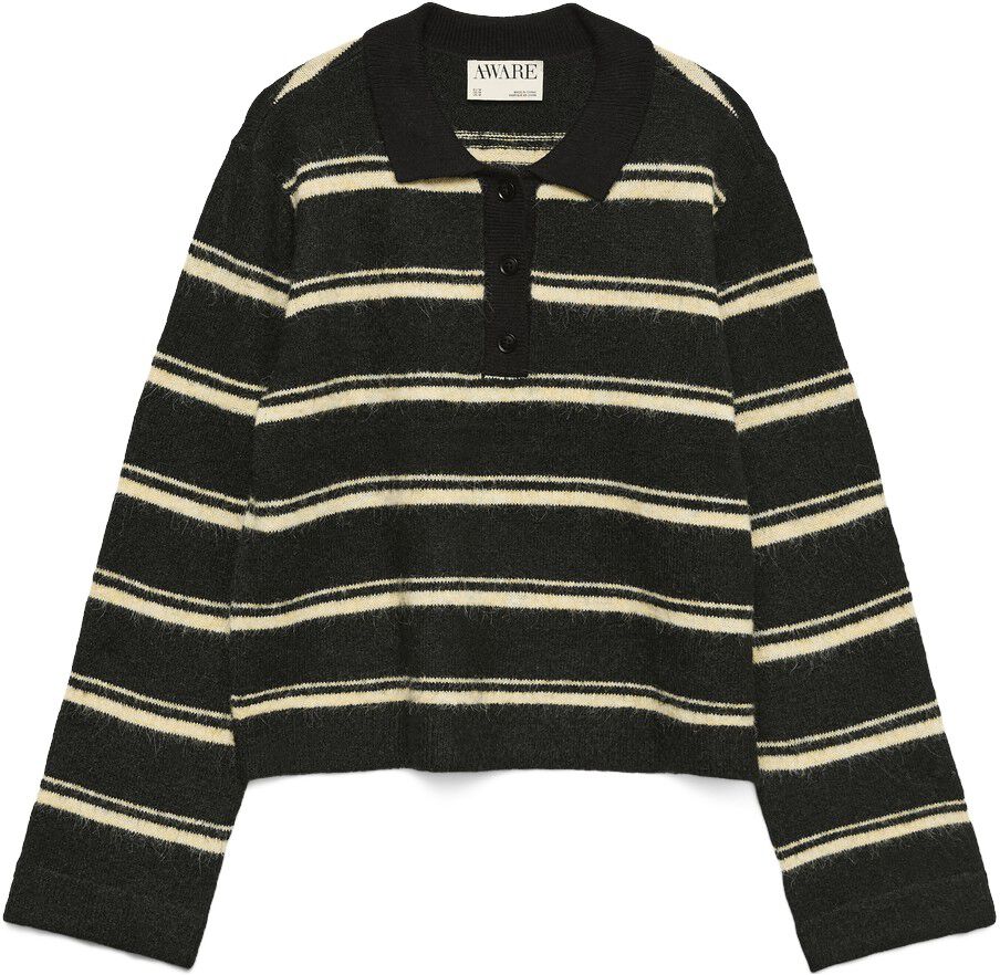 Awtacey Ls Polo Knit