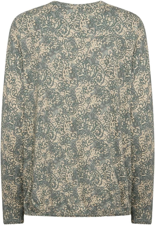 SC-FELICITY AOP 491 Bluse Lysegrøn