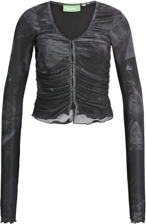 JXBLUE LS MESH PEAK TOP WVN