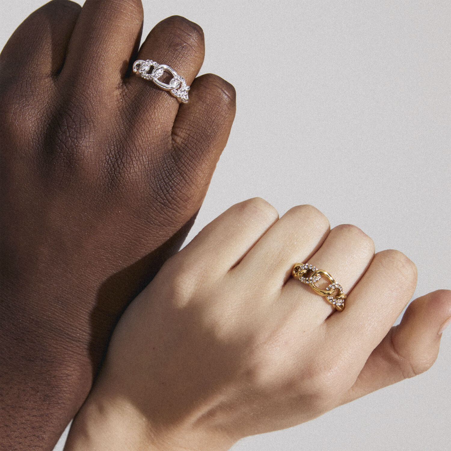 WRENLEY recycled ring gold-plated