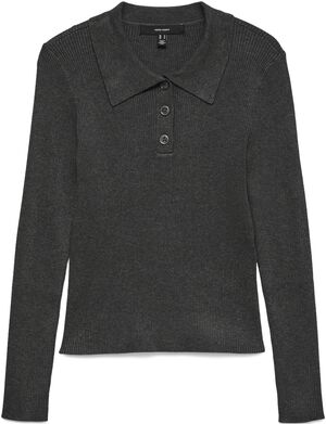 VMSILJERIB LS POLONECK PULLOVER NOO