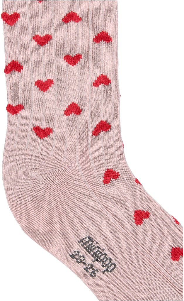 Minipop Bamboo Heart Socks