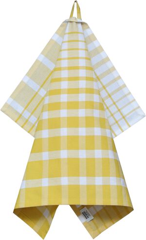 Tea Towels 50x70 cm ENZO - Check Yellow