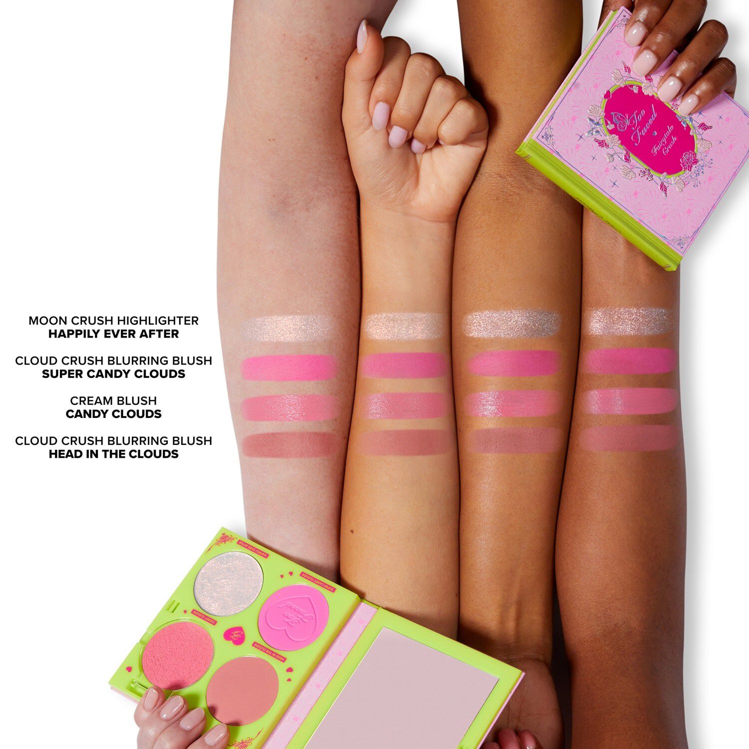 Fairytale Crush - Blush Palette & Highlighter