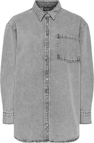 PCMAISIE LS DENIM SHIRT NOOS BC