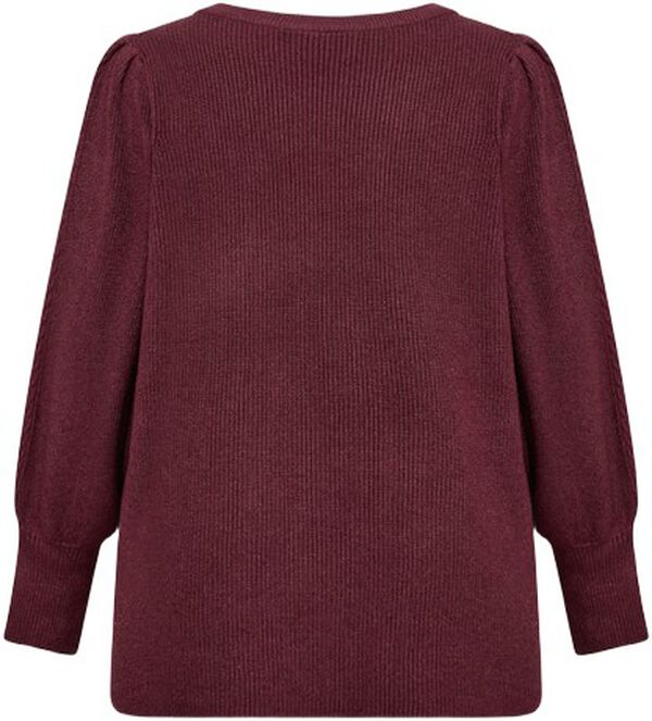 Curvy WA-NANINE 3 Bluse Rød