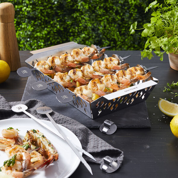 BBQ+ Grillspyd sæt 5 Rustfrit stål