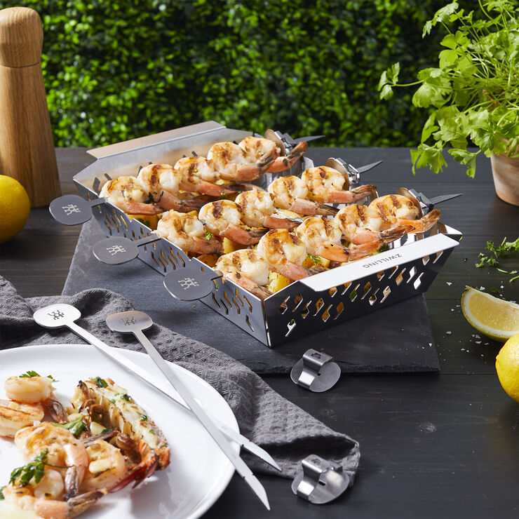 BBQ+ Grillspyd sæt 5 Rustfrit stål