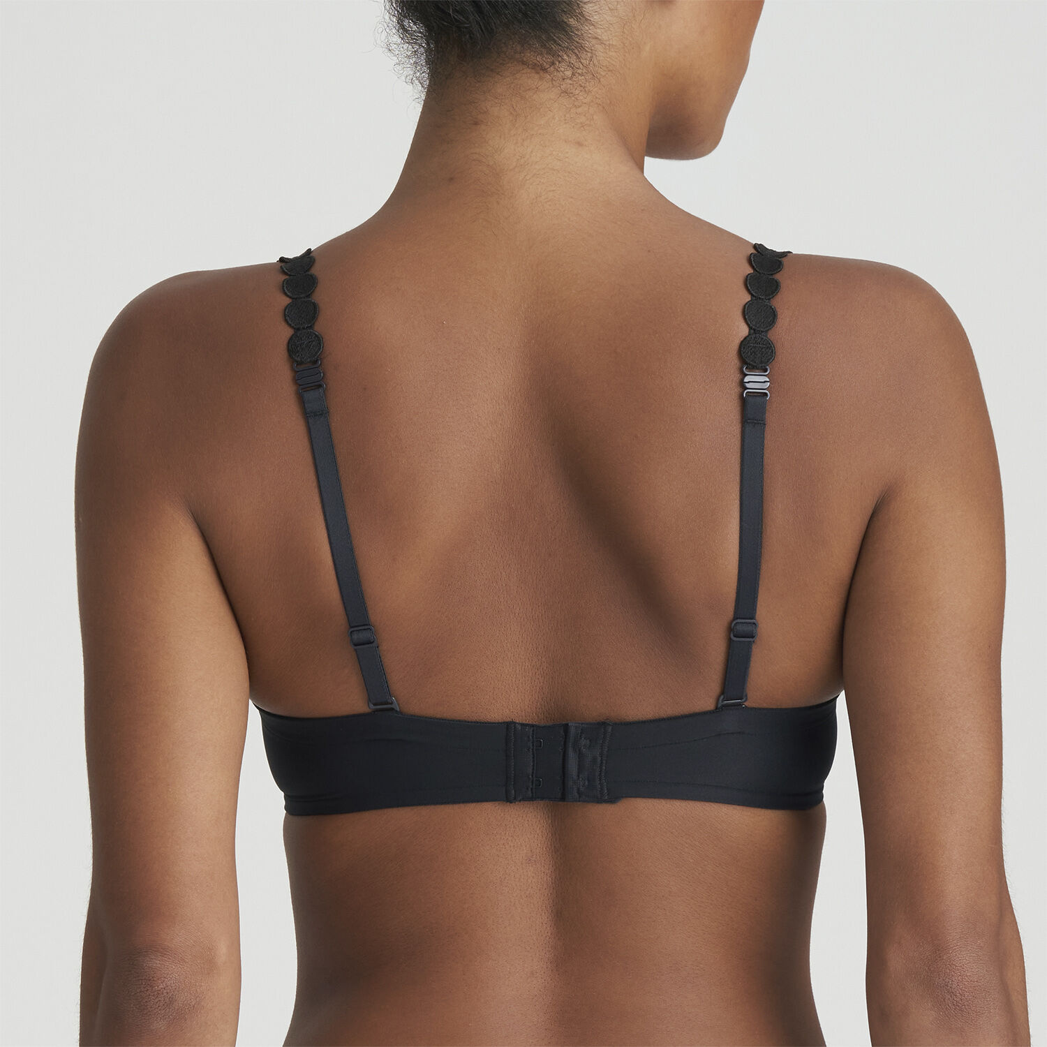 Tom hjerteformet bh med vattering