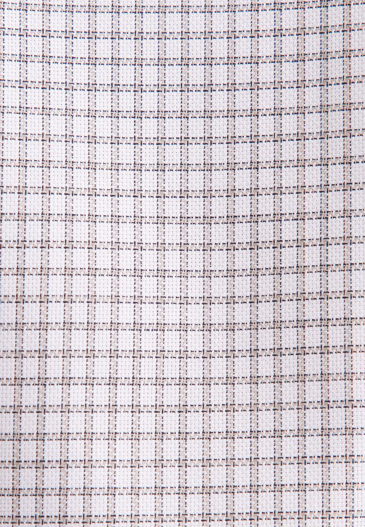 Business shirt Regular 1/1 Covered-Button-Down-Collar Check