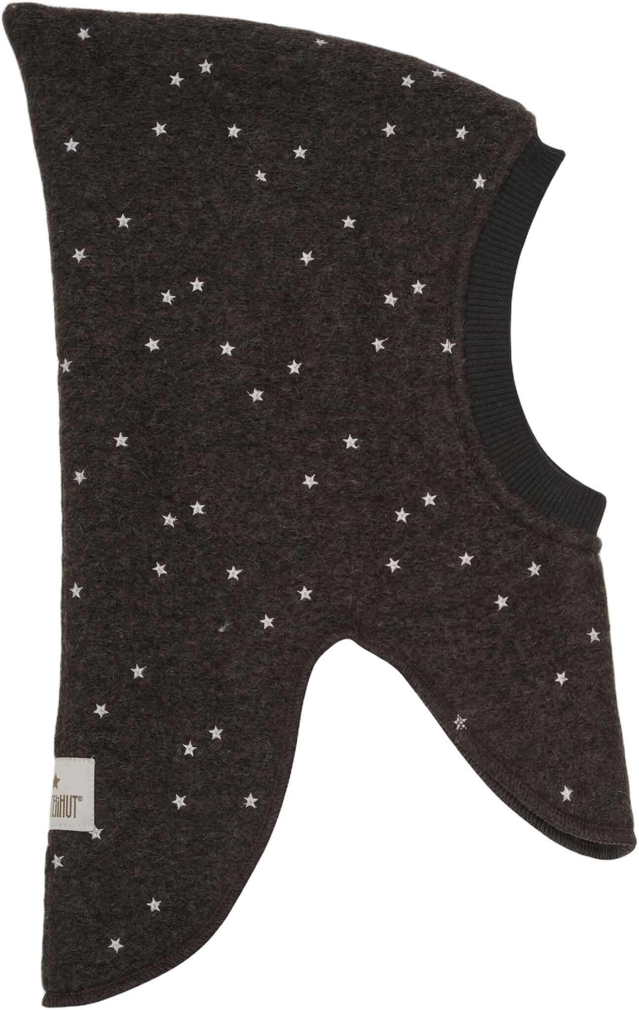 Balaclava All Over Emb. Wool