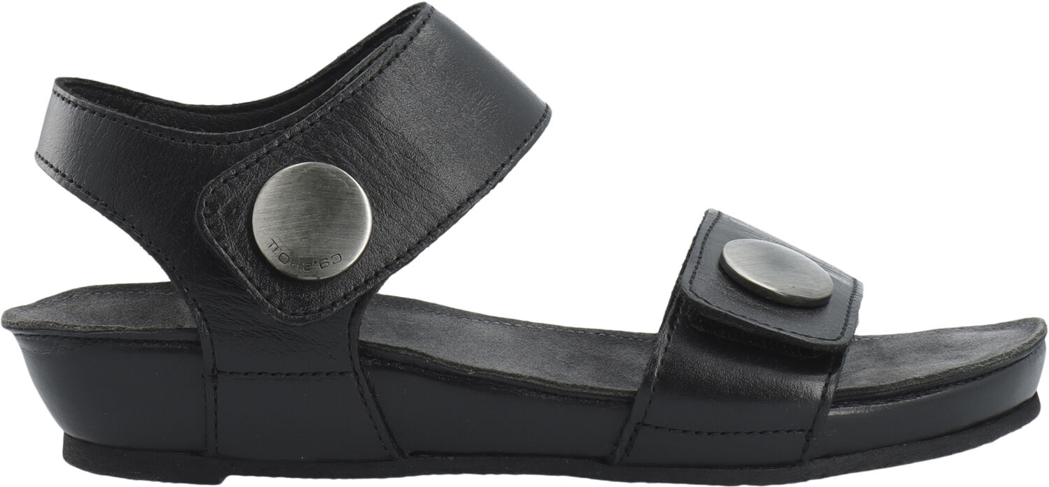CASAVA Button Sandal Leather