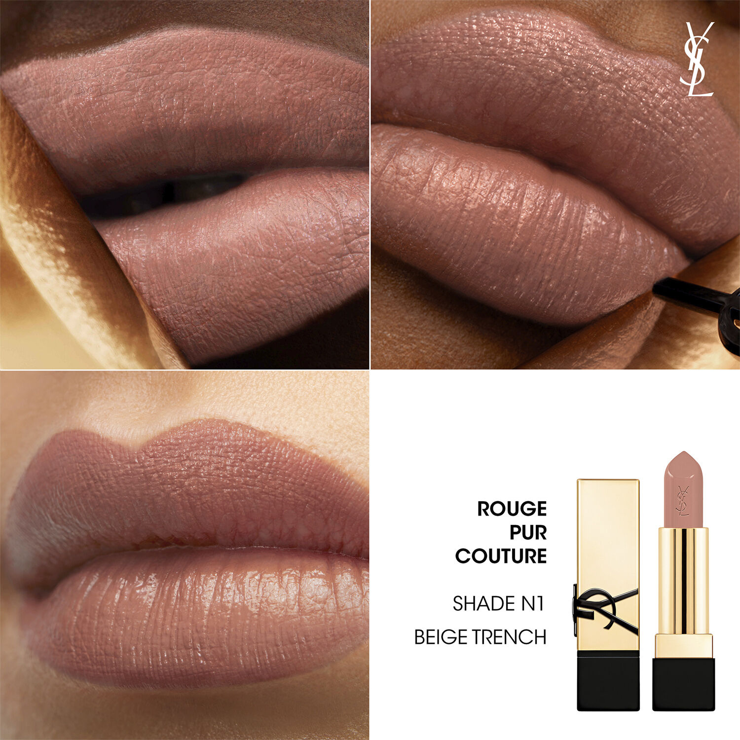 Rouge Pur Couture Pure Color-In-Care Satin Lipstick