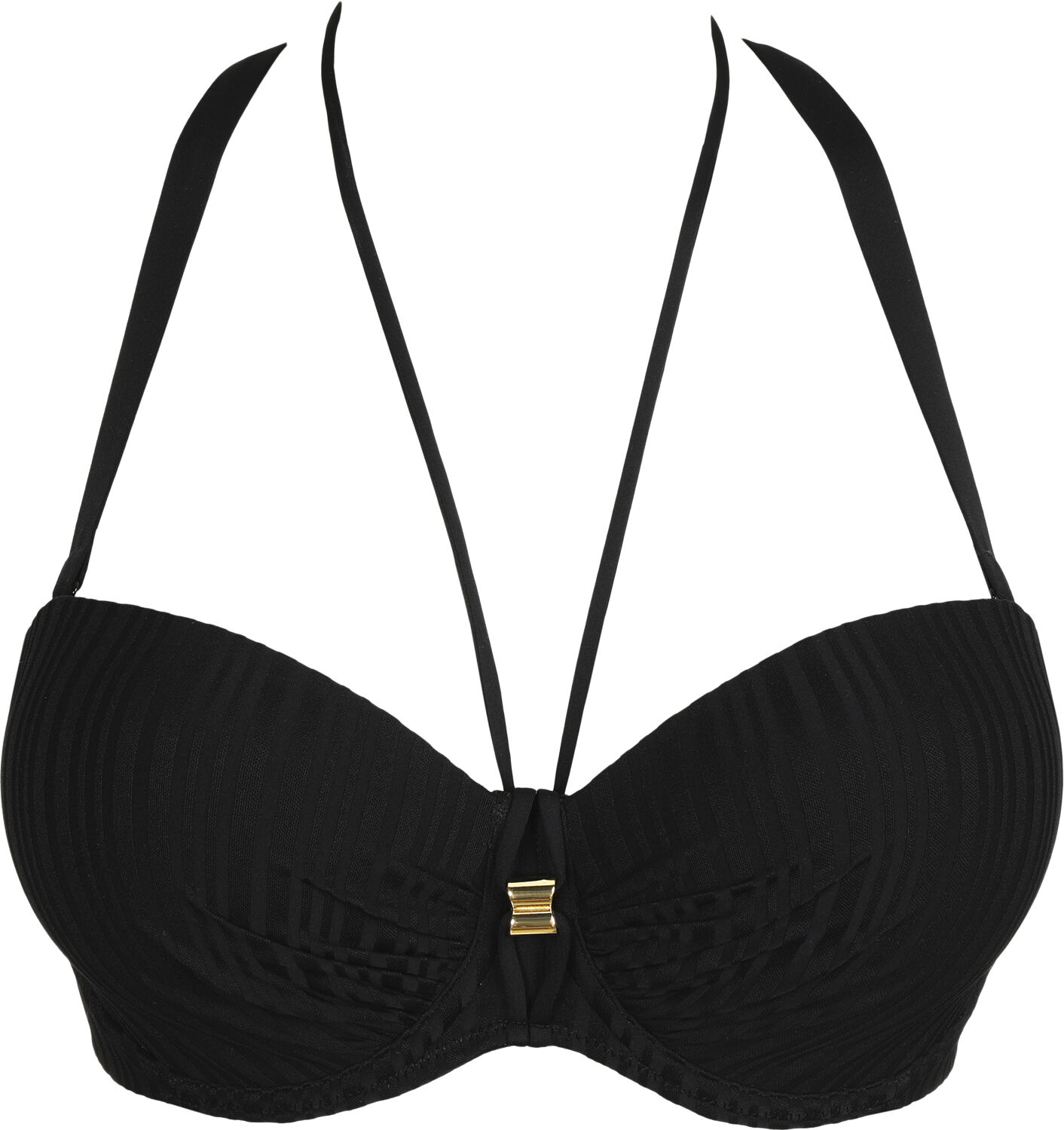 Kiruna bikinitop med vattering uden stropper