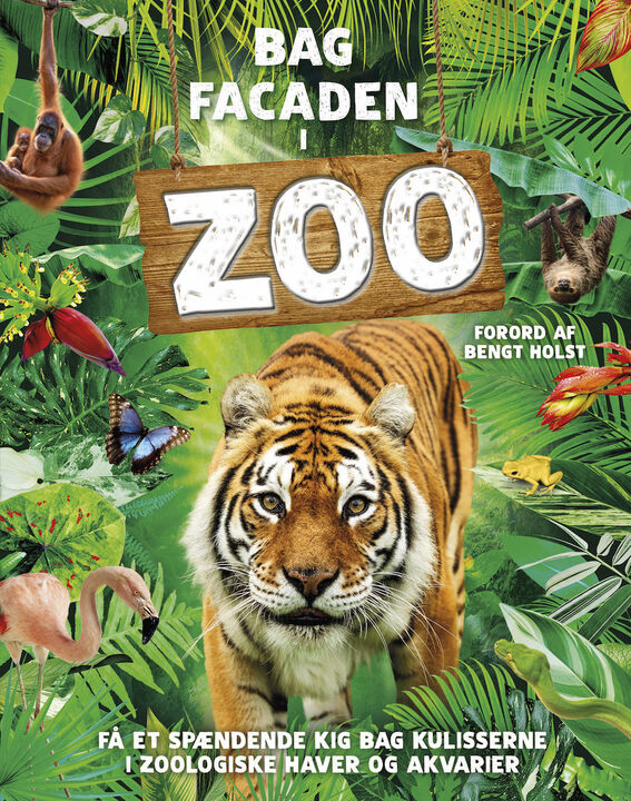 Bag om facaden i zoo