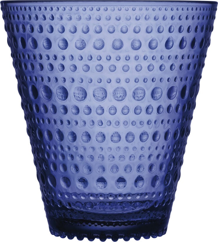 Kastehelmi 30 cl glas ultramarineblå 2 stk