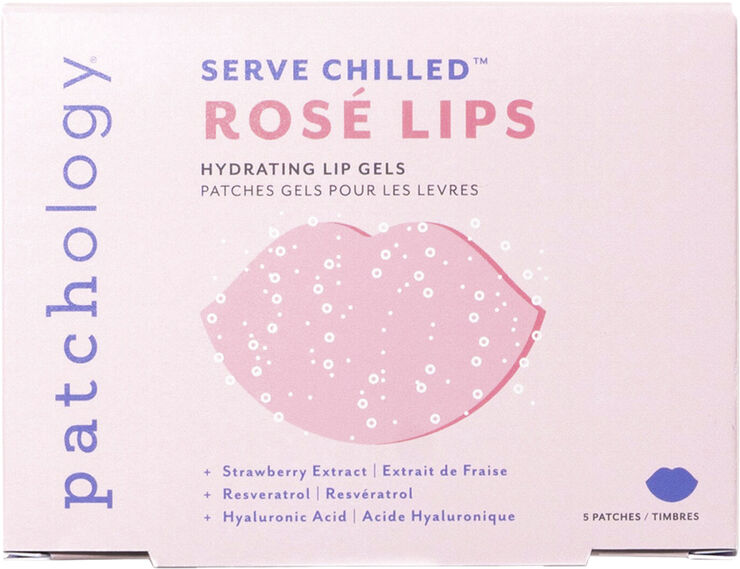 Serve Chilled Rosé Lips Hydrating Lip Gels 5-Pack