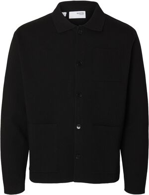 SLHMIKE LIGHT LS KNIT RELAXED POLO