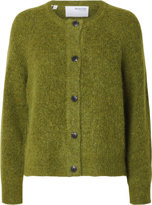 SLFLULU LS ALPACA BLEND KNIT SHORT CARDIGAN B NO