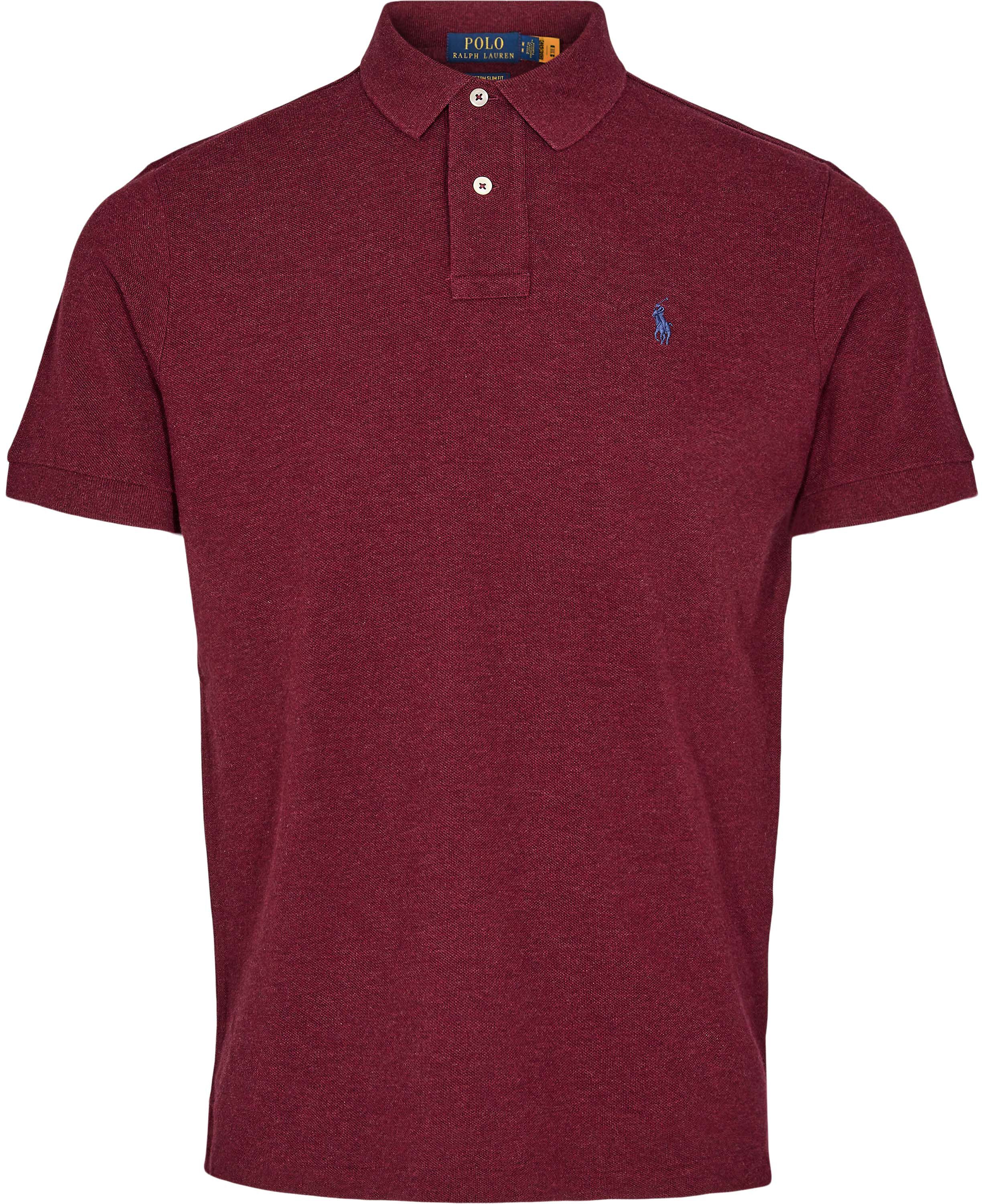 Custom Slim Fit Mesh Polo