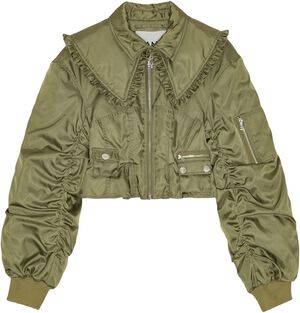 Duchesse Nylon Fitted Jacket