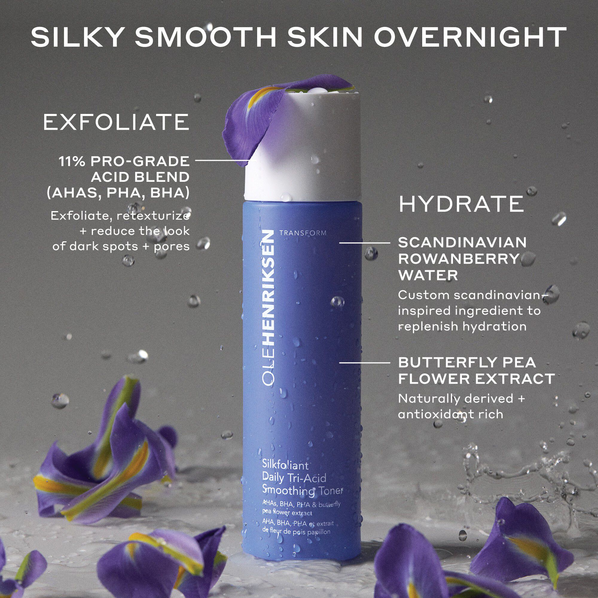 Transform Silkfoliant Daily Tri-Acid Smoothing Toner