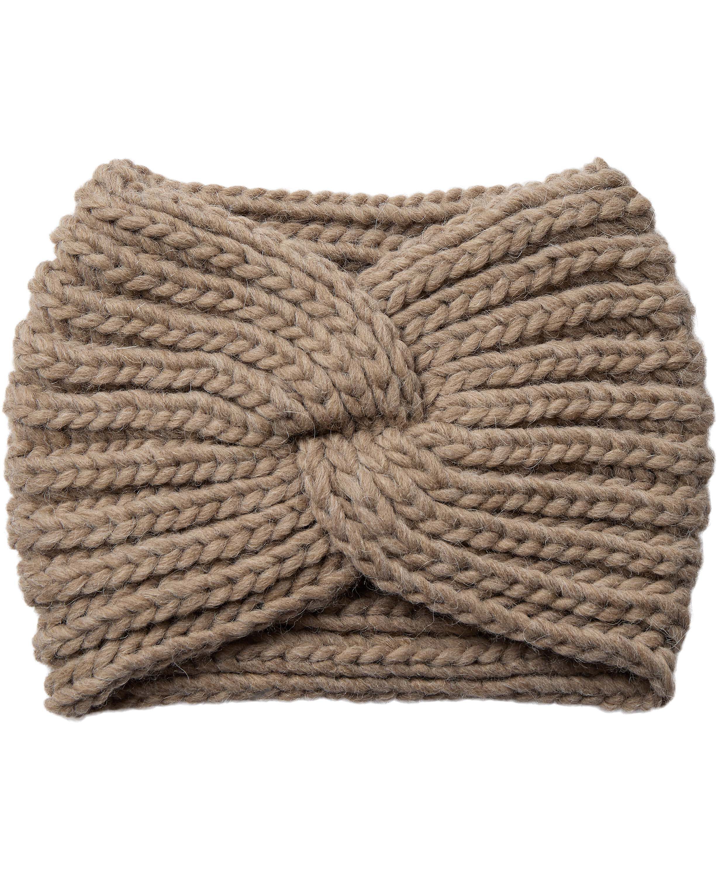 Knitted Headband - Beige 8120